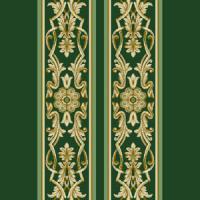 Ковровое покрытие EGE RF5285628 royal palace border green