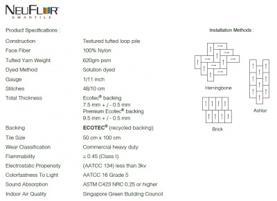 Ковровая плитка Neuflor Arid Land 601509